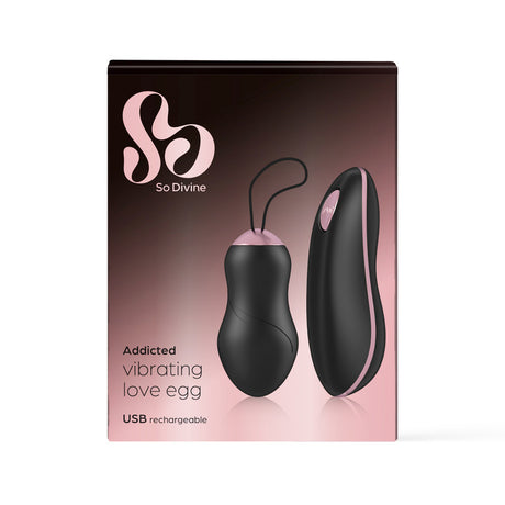 So Divine Addicted Remote Control Love Egg