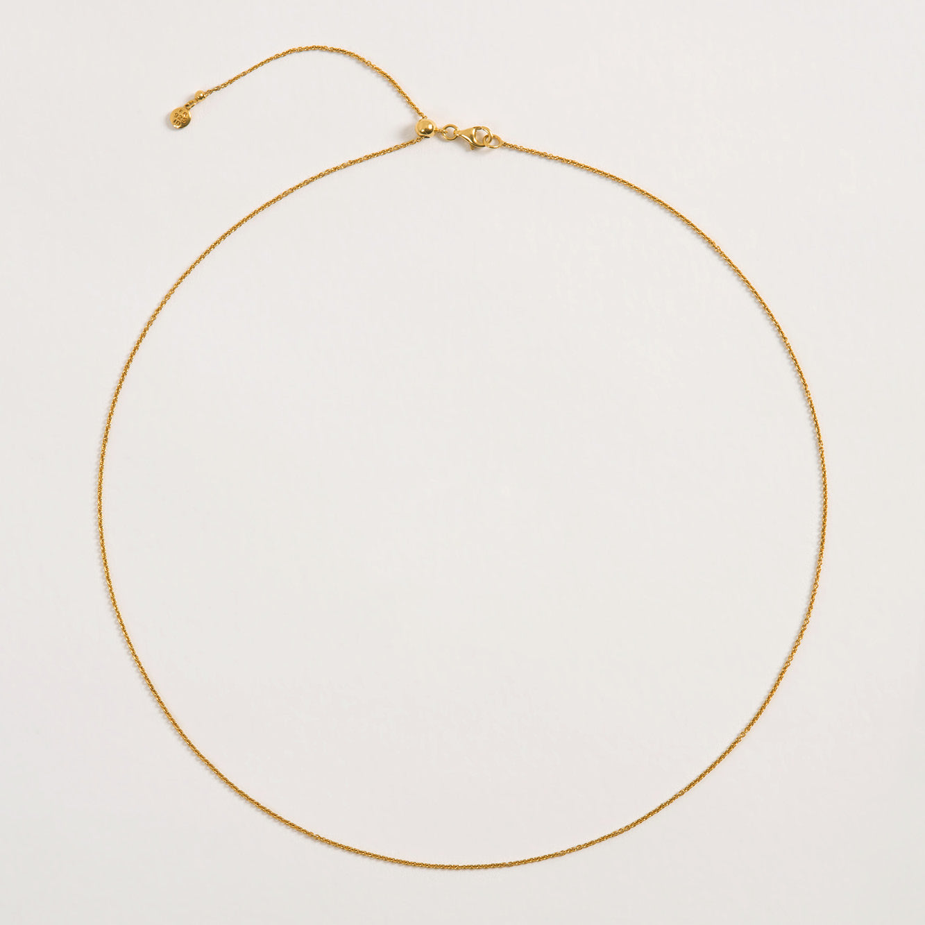 Adjustable Gold Chain Necklace