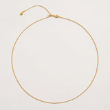 Adjustable Gold Chain Necklace