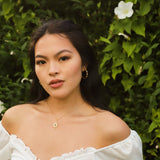 Heidi North Star Birthstone Necklace | 18K Gold Plated