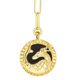 Zodiac Star Sign  - Capricorn Necklace