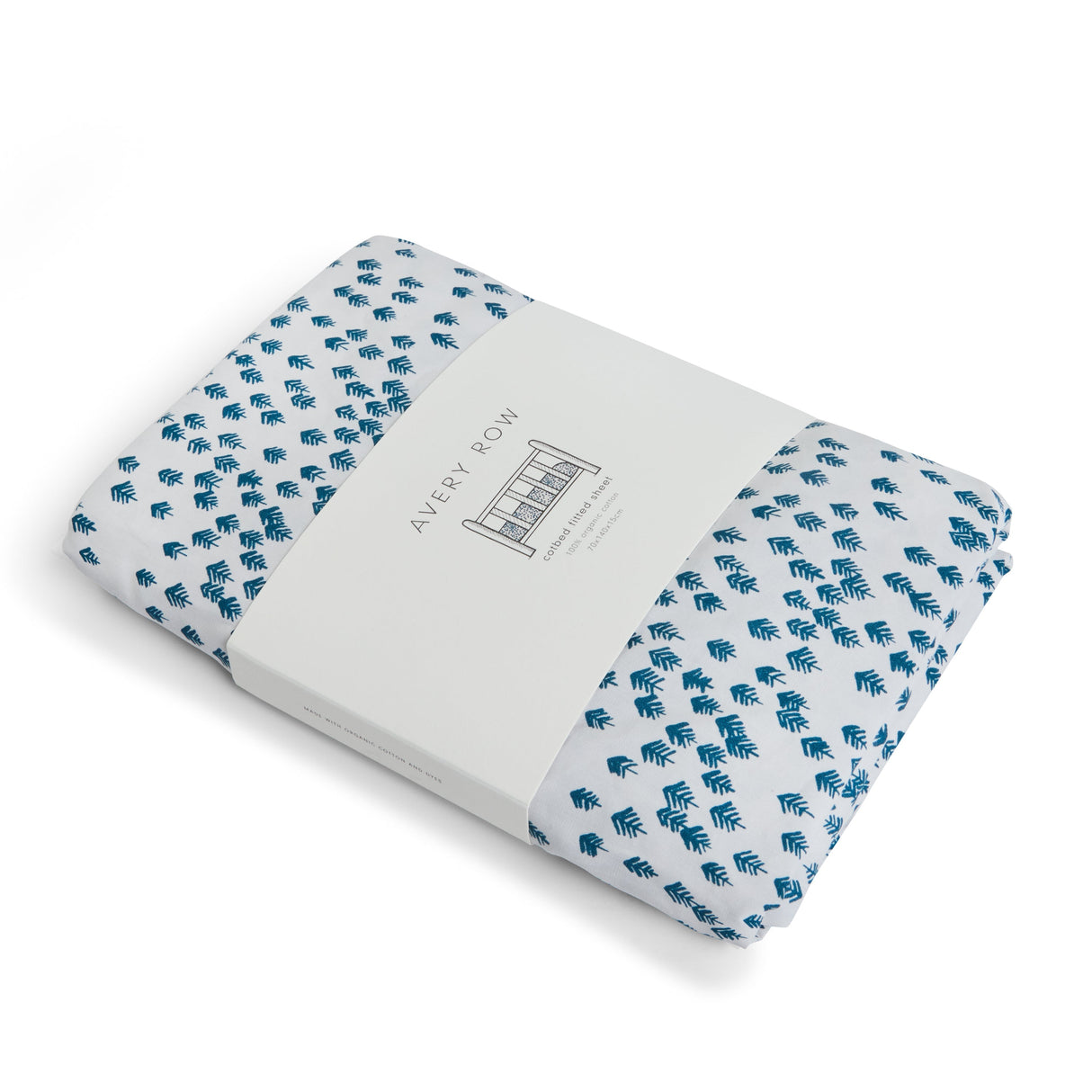 Cotbed Fitted Sheet - Nordic Forest