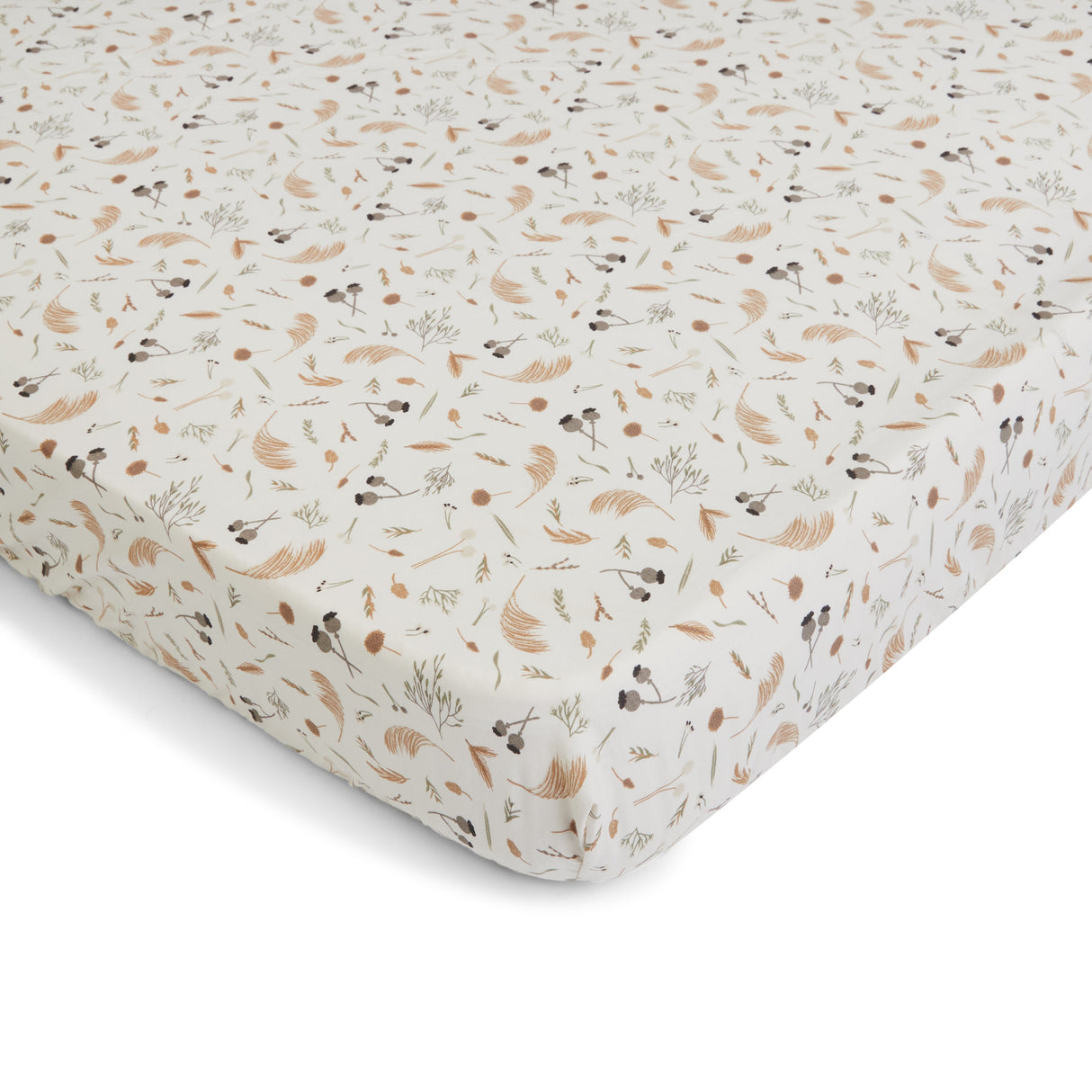 Cotbed Fitted Sheet - Grasslands