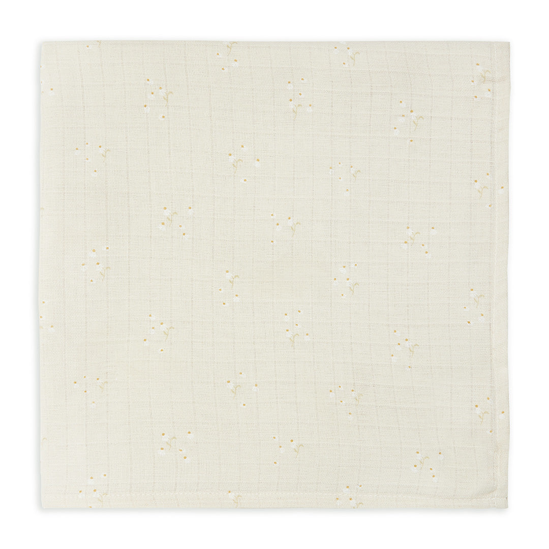Organic Baby Muslin Swaddle - Wild Chamomile