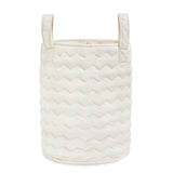 Large Quilted Storage Basket - Wild Chamomile