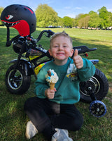 NEW LittleTrax Kids Electric Monkey Bike 350w Dirt bike ride on toy similar to 50cc off road bike
