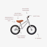 Balance bike  - Chrome