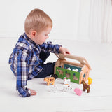 Farmhouse Shape Sorter Toy