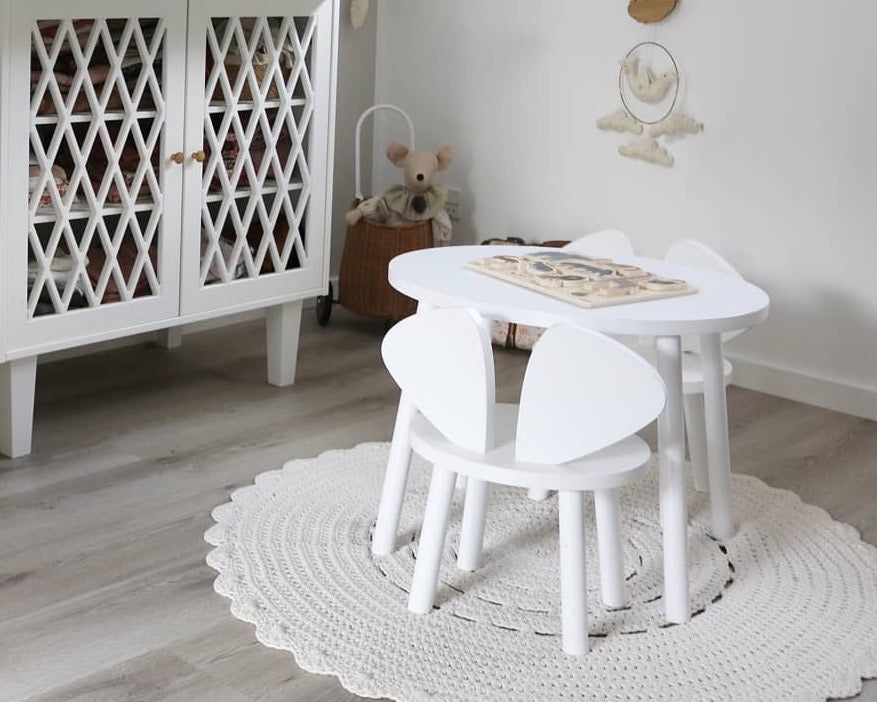 Crochet Doily Rug | IVORY
