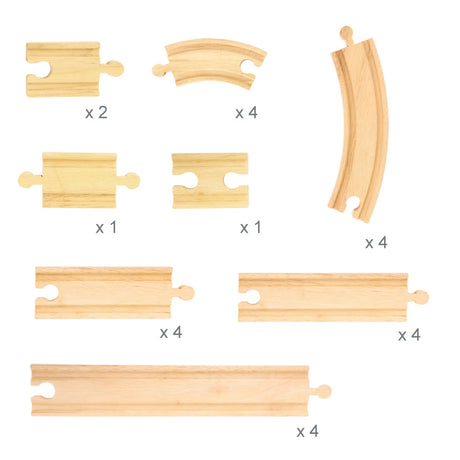 Straights & Curves Track Pack
