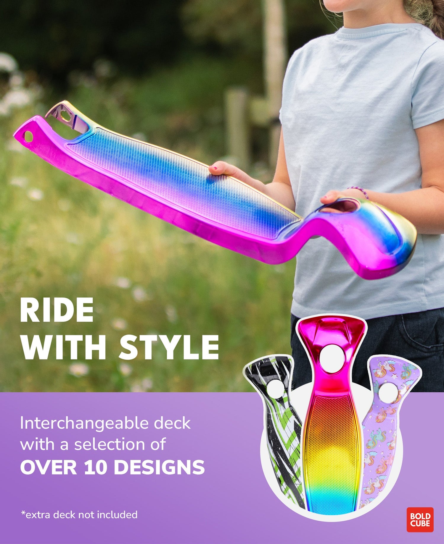 Unicorn Land - Big 3 Wheel Scooter