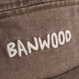 Banwood Washed 5 Panel Cap - Brown