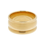 Gold Barrel Ring
