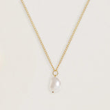 Baroque Pearl 18ct Gold Plated Necklace