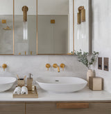 Kensington Cotton Wool Box - Champagne