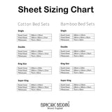 Bamboo Duvet Cover Bed Set in White