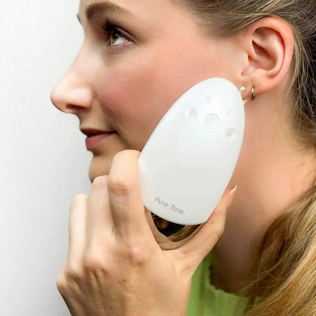 Radiance Pod Deluxe Set. Skin Lifting & Tightening Tool Plus Face-Up Gliding Gel