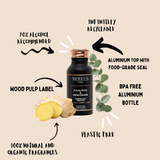 Eucalyptus & Fresh Ginger Premium Antibacterial Hand Sanitiser