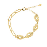 Molten Chain Link Bracelet