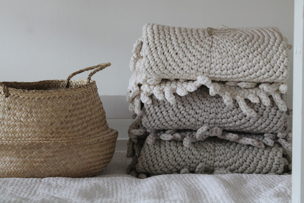 Crochet Rug SUN | IVORY