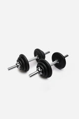 Northern 20kg Adjustable Cast Iron Dumbbell Spinlock Set