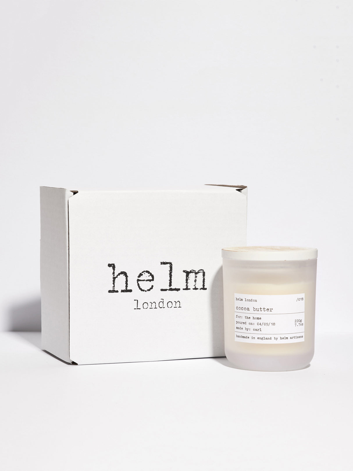 Cocoa Butter Signature Candle