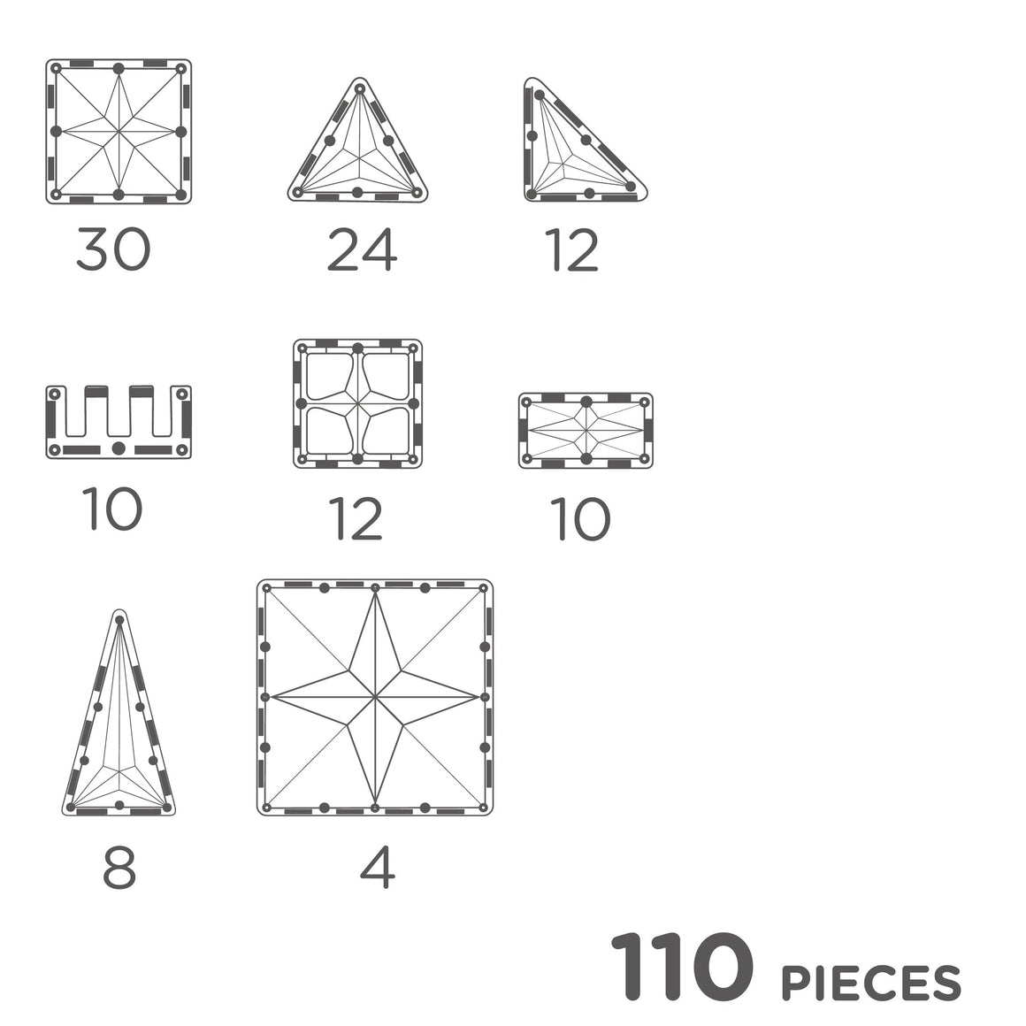 Inventive Pack Intense - 110 Pieces