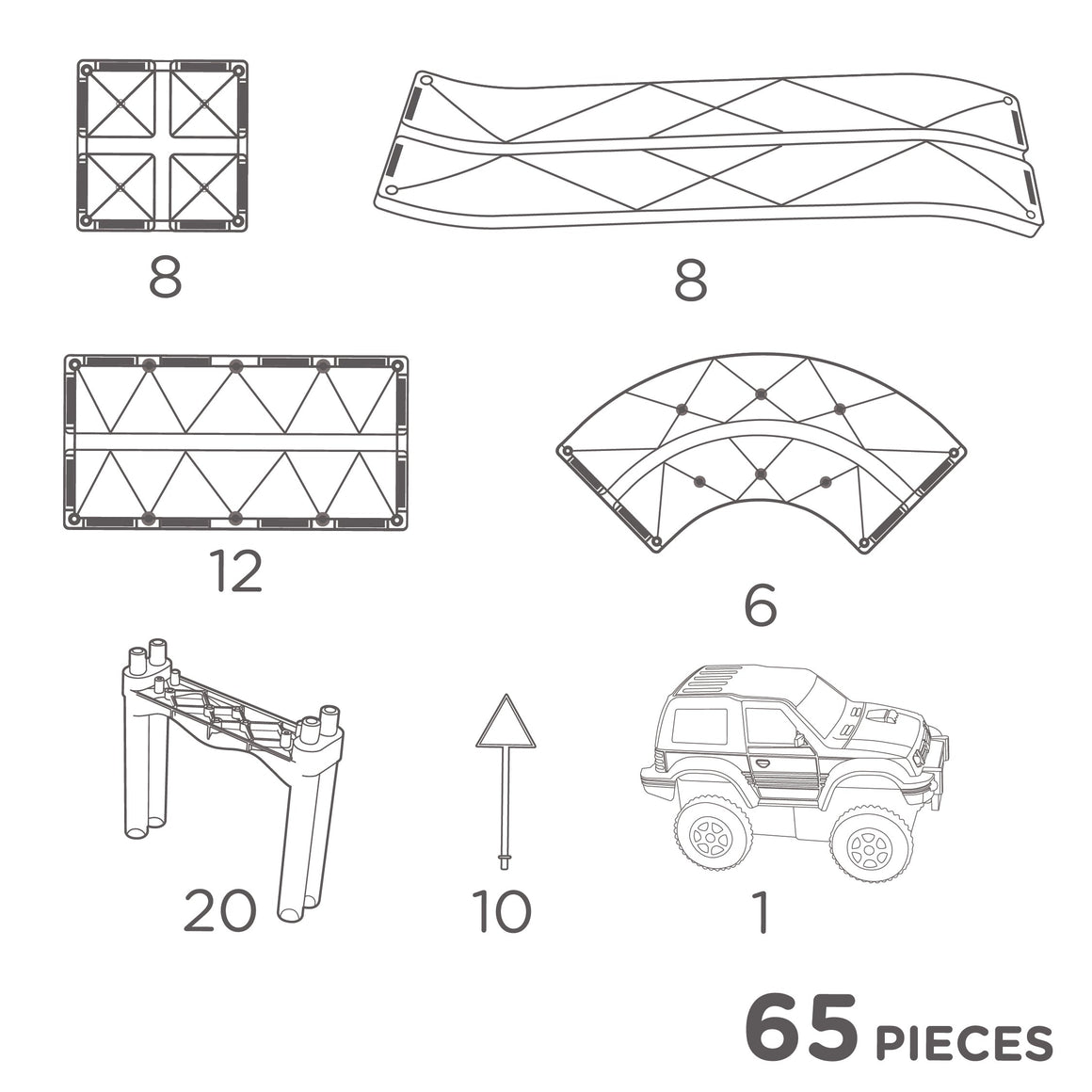 Race Track Intense - 65 Pieces
