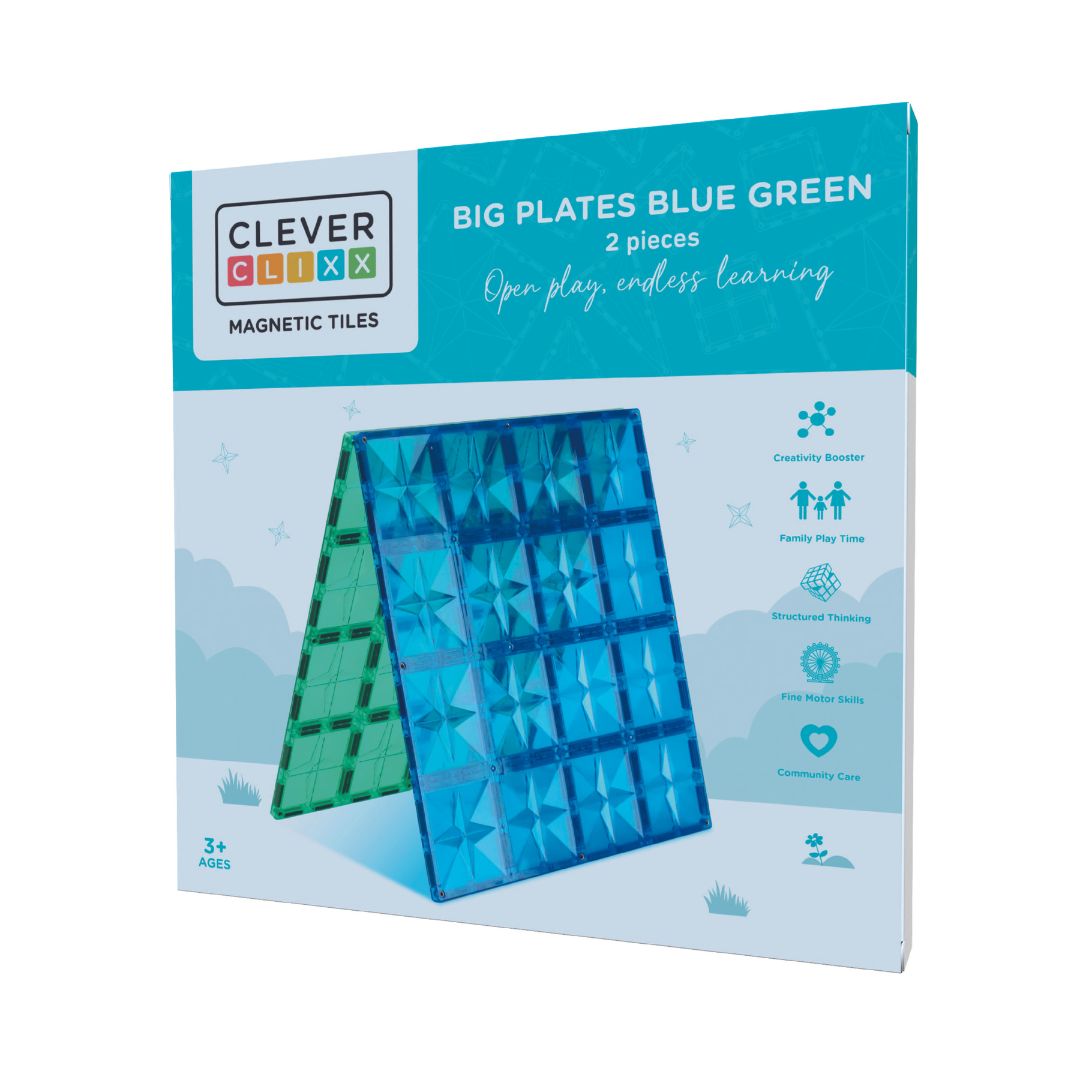 Big Plates Blue Green