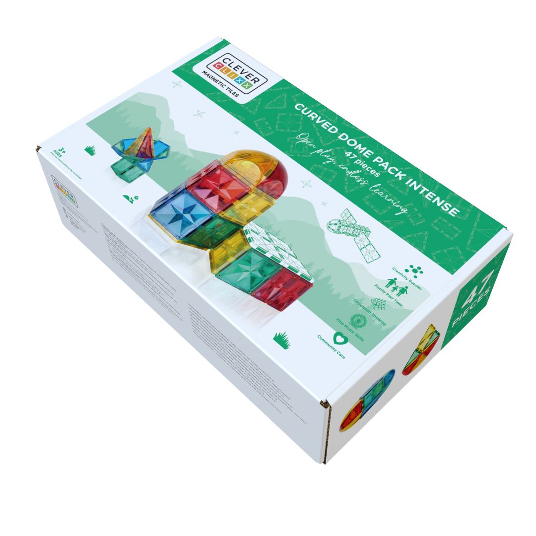 Curved Dome Pack Intense - 47 Pieces