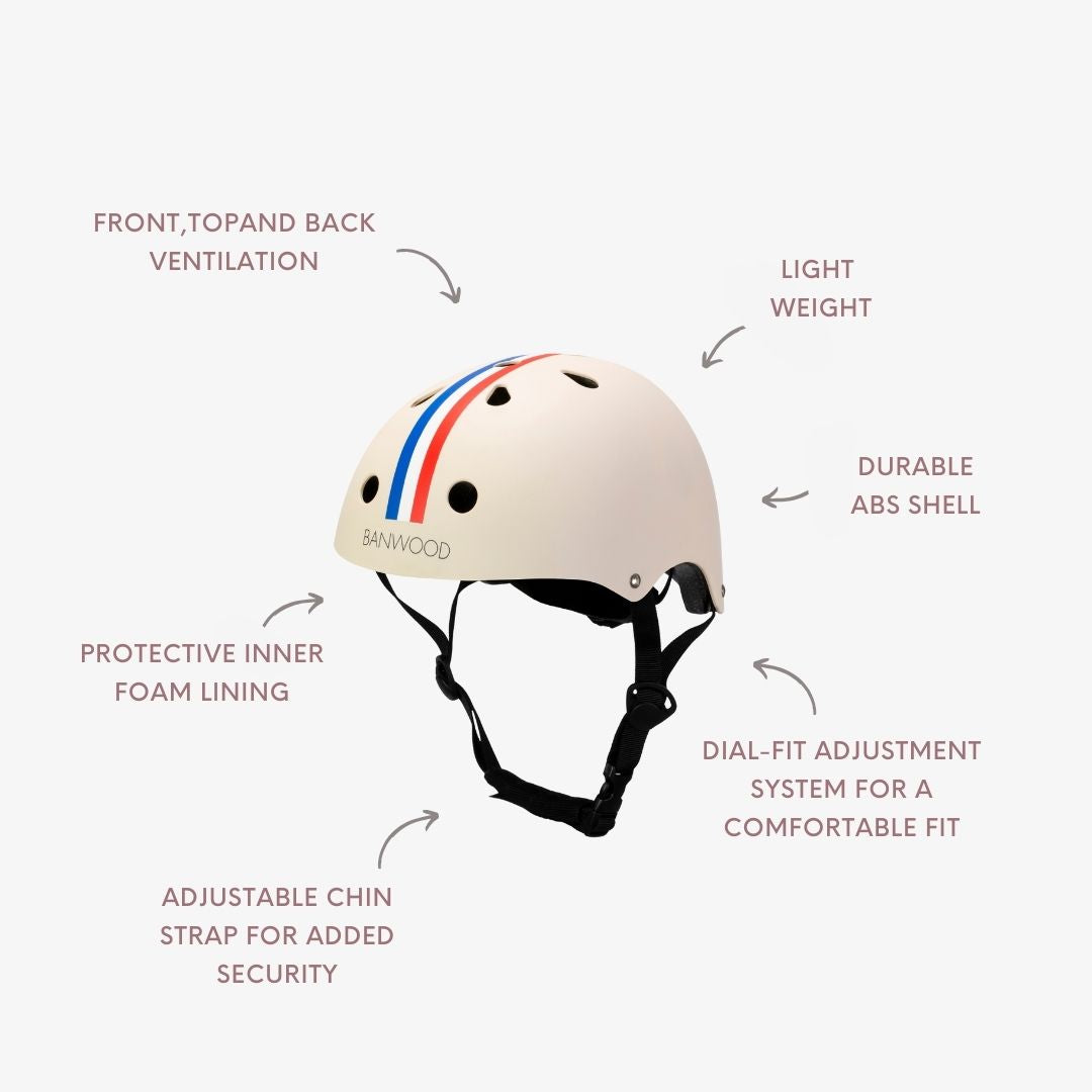 Kids Helmet - Stripes