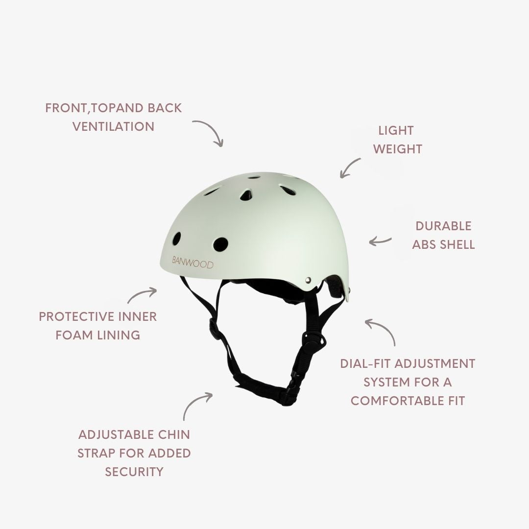 Kids Helmet - Matte Pale Mint