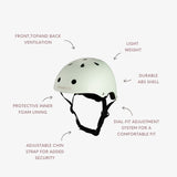 Kids Helmet - Matte Pale Mint