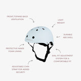 Kids Helmet - Matte Sky