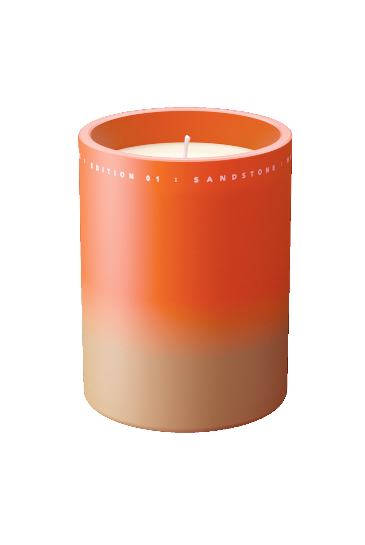 Never Go Alone Sandstone Candle