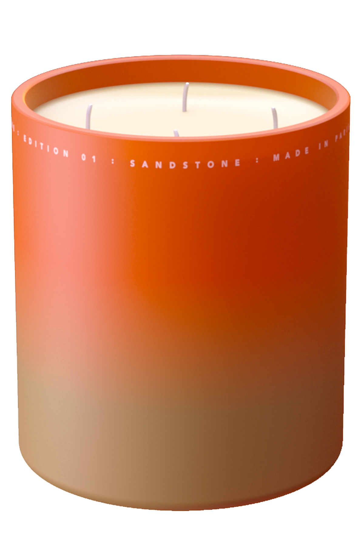 Never Go Alone Sandstone Candle