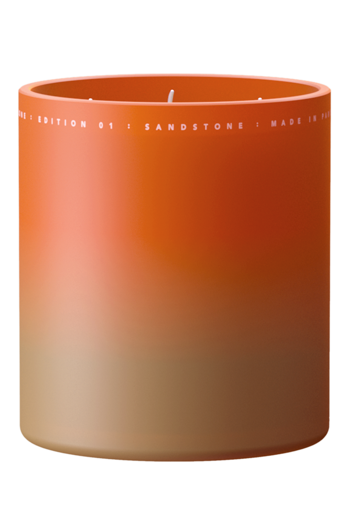 Never Go Alone Sandstone Candle