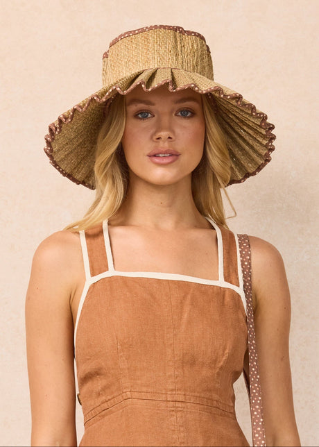 Lavender Bungalow | Luxe Capri Hat