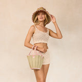 Coral Mini Tropez Tote