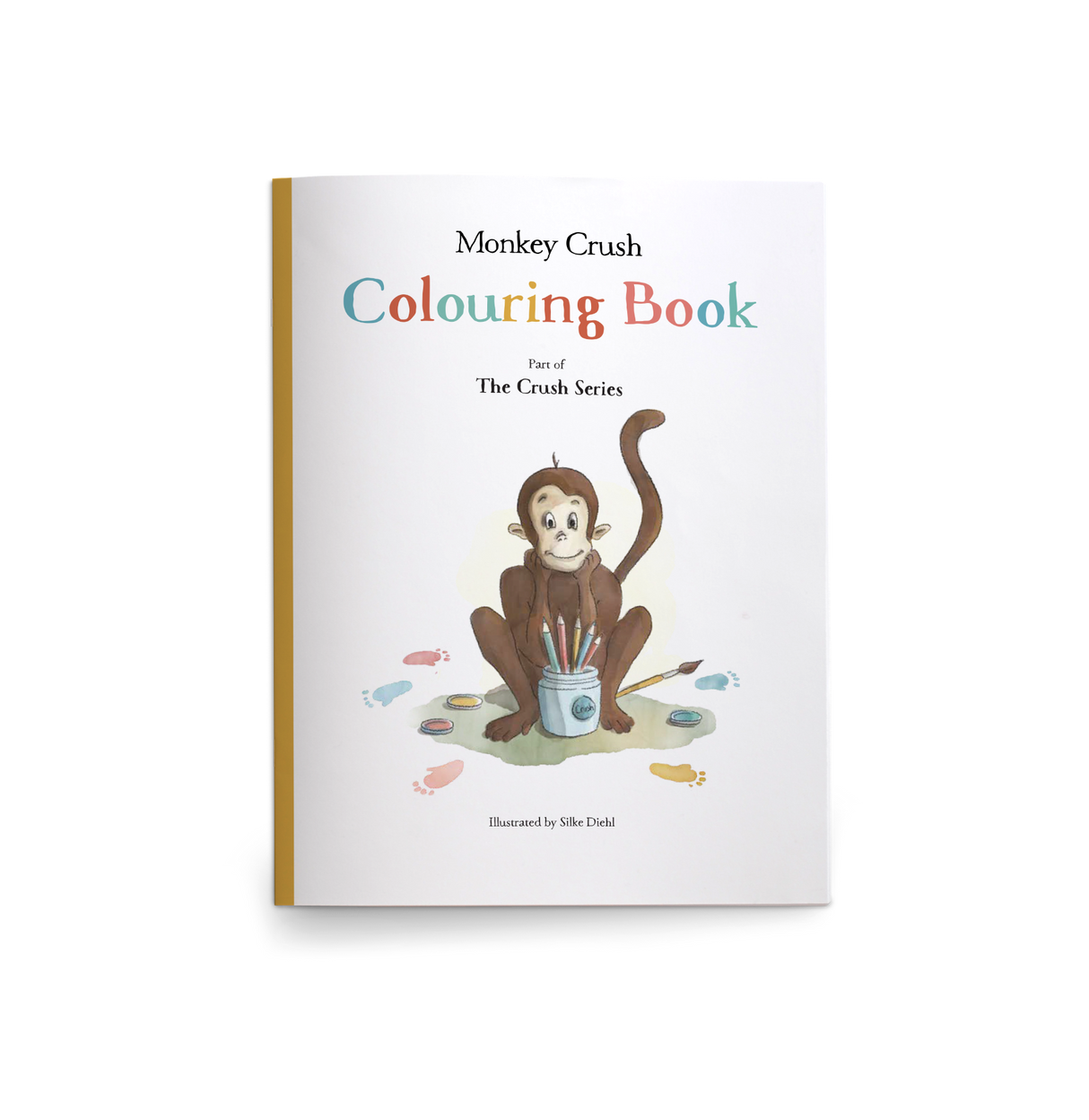 Monkey Crush Colouring Book