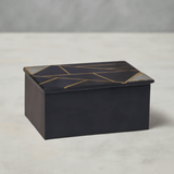 Oriana Large Black Slate Trinket Box