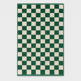 Checkerboard Bath Towels