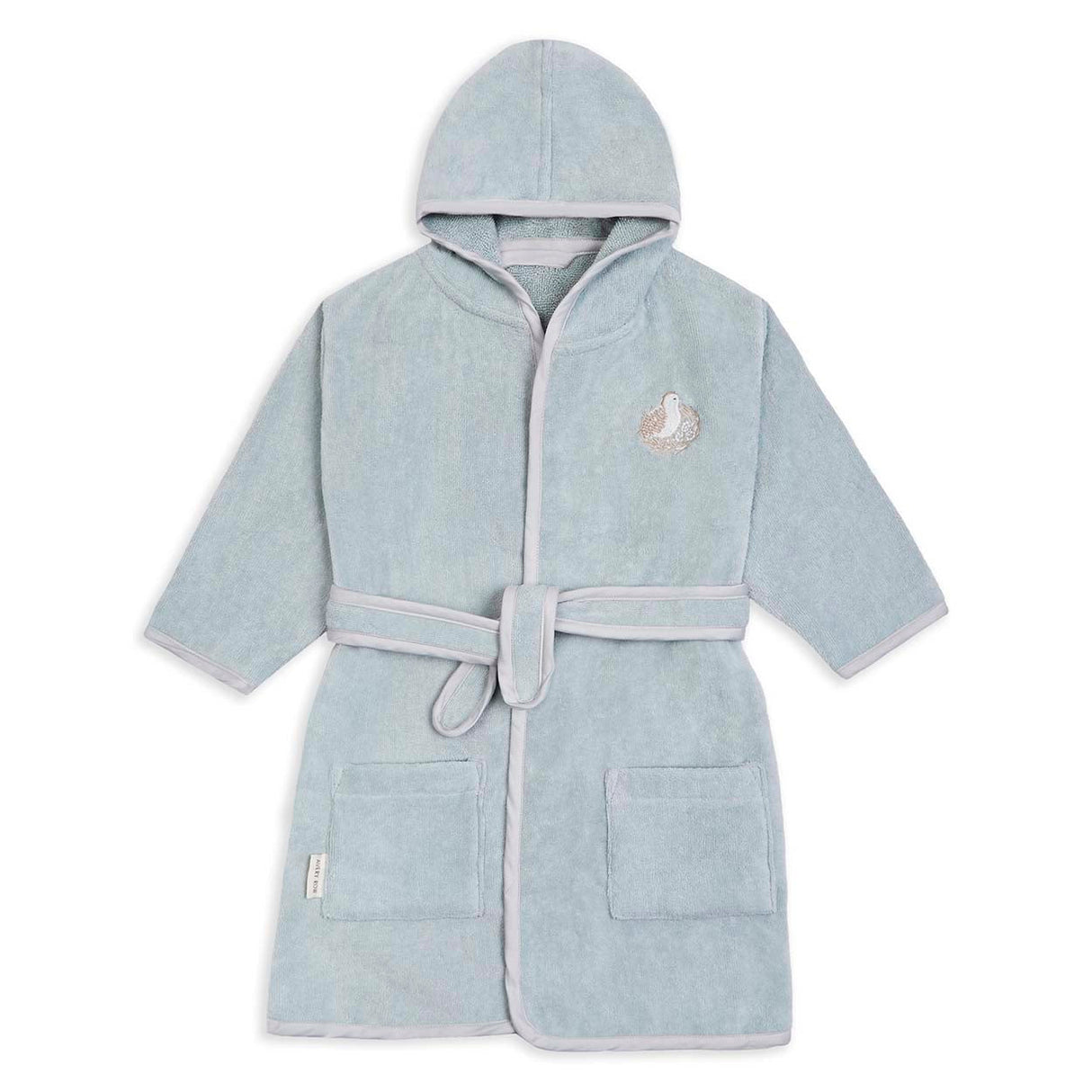 Children's Towelling Robe - Quail