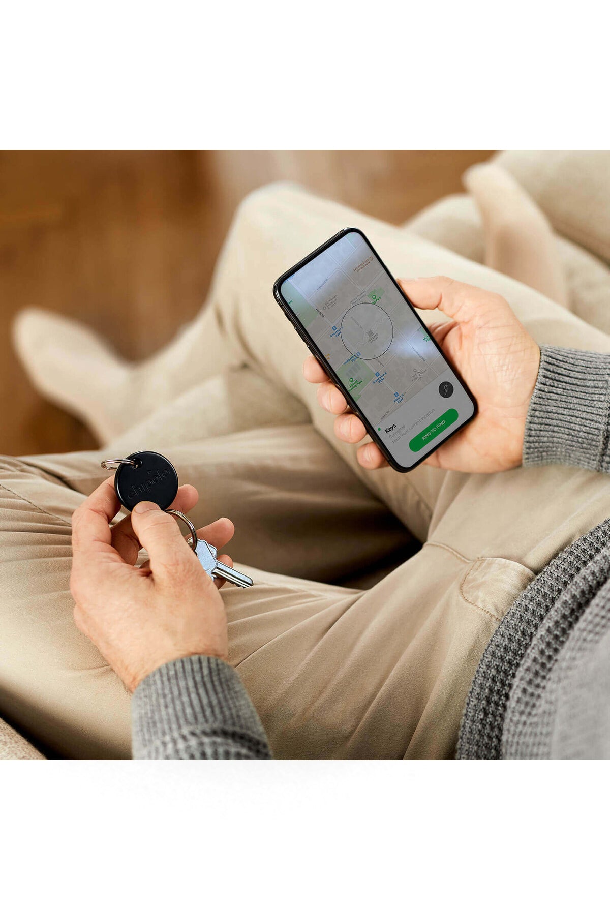 Chipolo ONE Bluetooth Item Finder (Yellow)