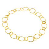 Circle Loop Chain Gold