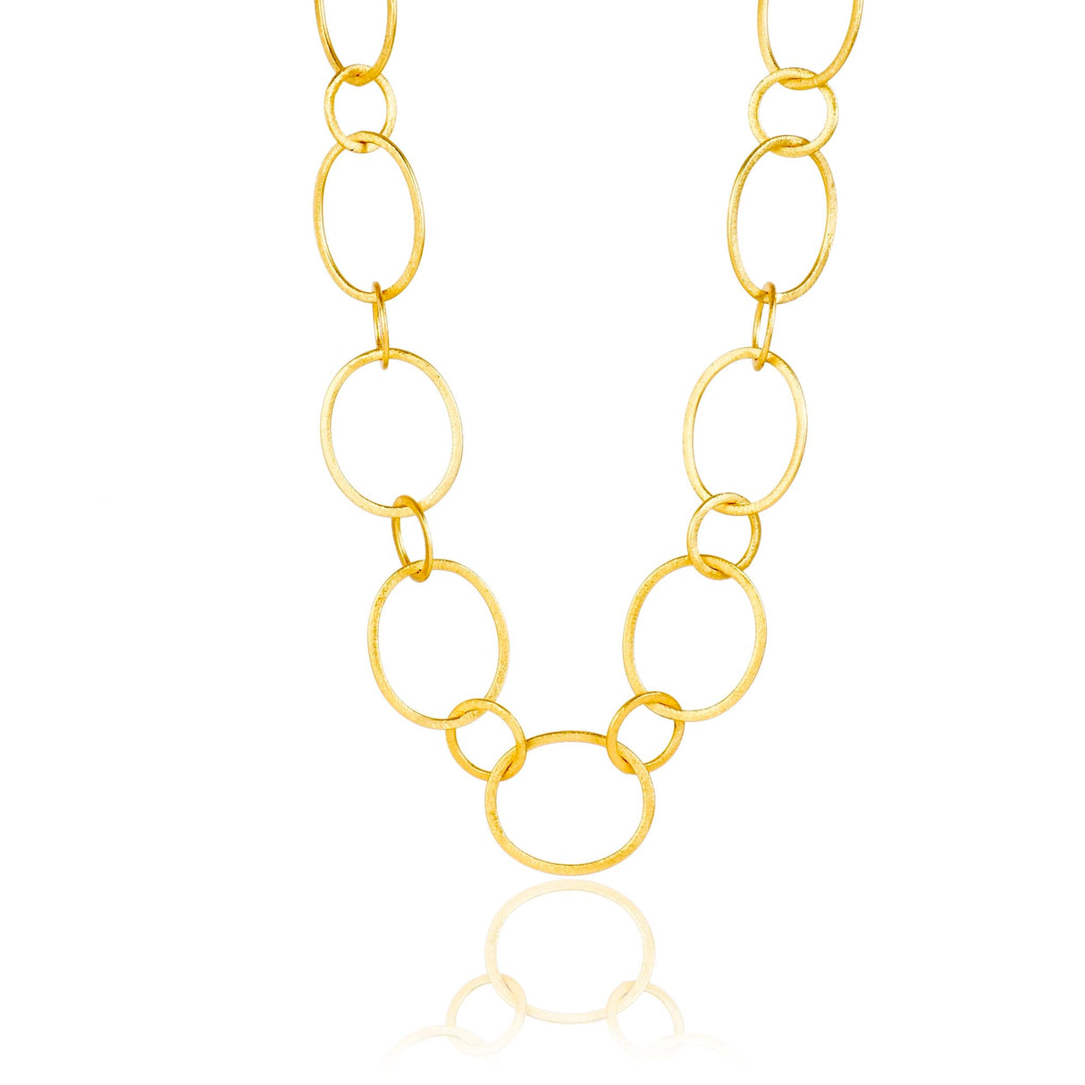 Circle Loop Chain Gold