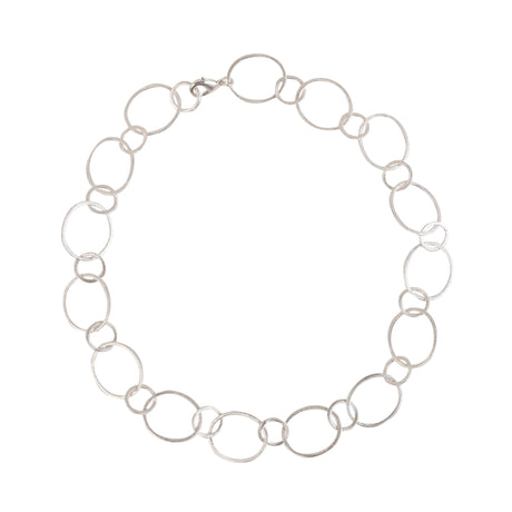 Circle Loop Chain Silver