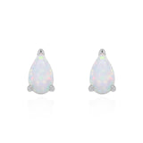 Clara Opal Stud Earrings | 925 Sterling Silver