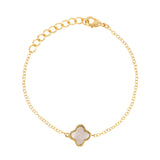 Clover Bracelet Mother of Pearl