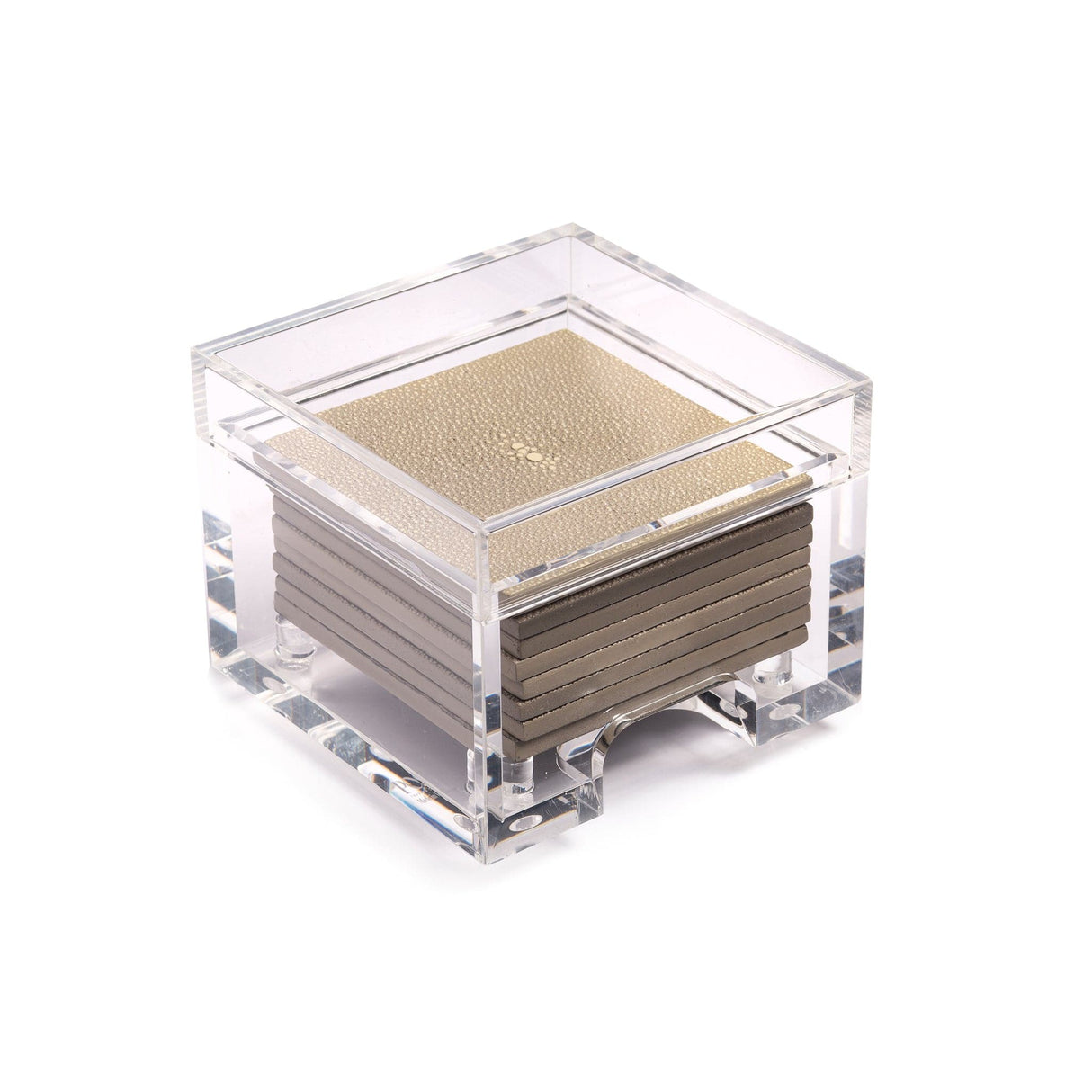 Coastbox Clear - Shagreen Natural